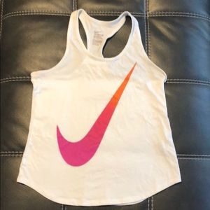 White Nike Tank Top